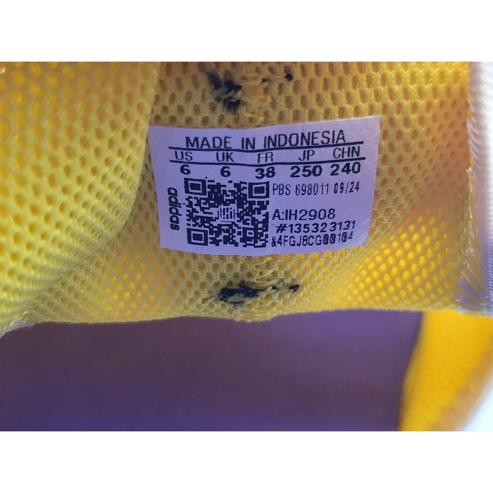Adidas Terrex Captain Toey Hiking Boys Size 6 Yellow‎ Blue Sandals IH2908